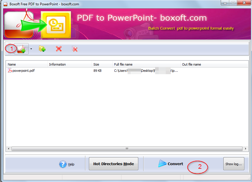pdf u powerpoint uputstvo